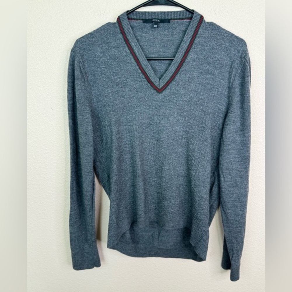 GRAY GUCCI DIAMONTE SWEATER
